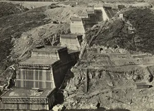 Lcgr1306: Alder Dam construction site in Washington, Feb
