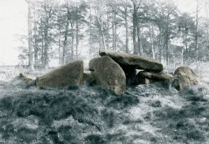 Alderley: Alderley Edge, the Stone table of the Wizard 1896