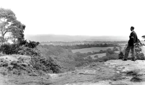 Alderley: Alderley Edge, Stormy Point c1955