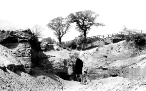 Alderley: Alderley Edge, West Mine 1896