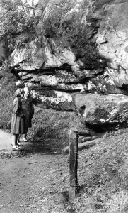 Alderley: Alderley Edge, the Wizard's Well c1955