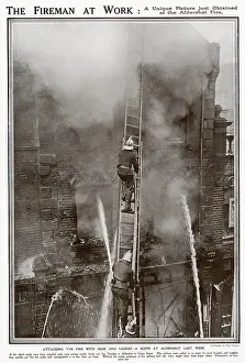 Aldershot: Aldershot fire 1910