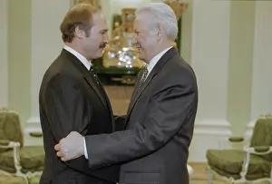 Lukashenko: Aleksandr Lukashenko visiting Russia