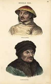 Lizars: Aleut man of Unalaska and Itelmen man of Kamchatka