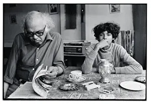 Guma: Alex La Guma with his son, Barto