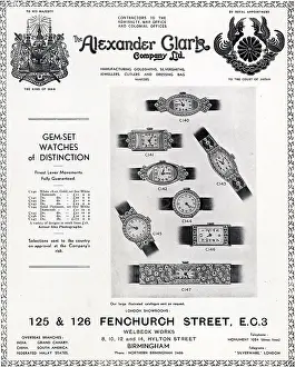 Cutlers: The Alexander Clark Company Advertisement