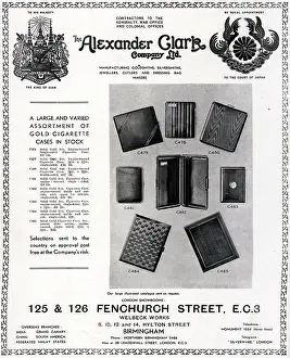 Cutlers: The Alexander Clark Company Advertisement