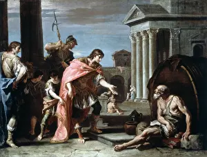 Ricci: Alexander and Diogenes. Alexander The Great (Alexander