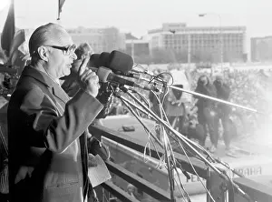 Letna: Alexander Dubcek - demonstration - Letna