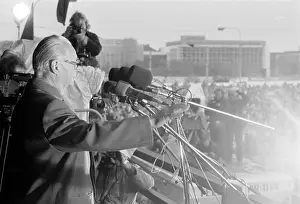 Letna: Alexander Dubcek - demonstration - Letna - speech - address