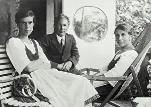 Halberstadt: Alexander Freud; Dorothy Burlingham and one of