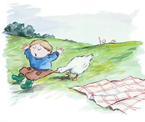 Gander: Alexander and the Gander by Martin Wright