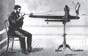 Inventors: Alexander Graham Bell Experimenting