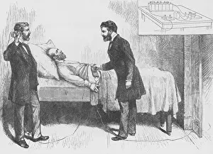 Deathbed: Alexander Graham Bell Looking For Bullet In Garfield