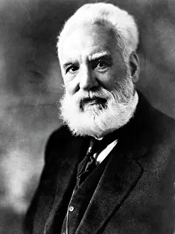 Influencing: Alexander Graham Bell, Scottish inventor of the telephone
