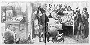 Garfields: Alexander Graham Bell using his induction-balance ?