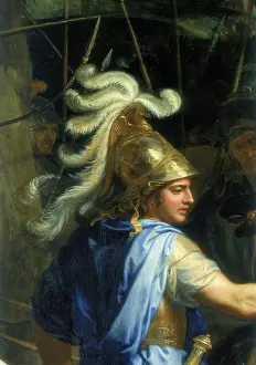 Macedonian: Alexander the Great's head. Detail from Alexander