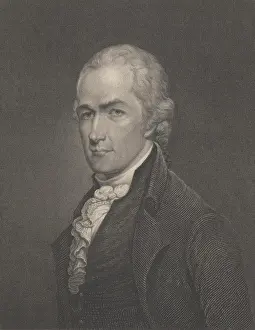 Federalist: Alexander Hamilton, engraving by John Francis