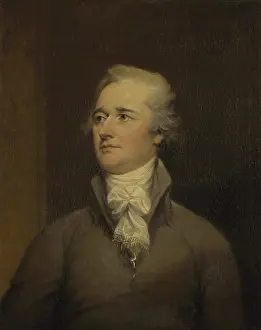 Trumbull: Alexander Hamilton, by John Trumbull, 1792