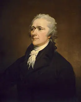 Trumbull: Alexander Hamilton, by John Trumbull, 1806