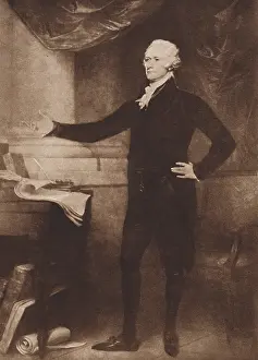 Trumbull: Alexander Hamilton, by John Trumbull. This