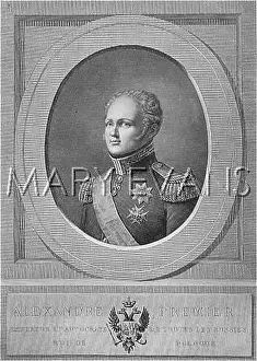 Fursten: ALEXANDER I/TSAR/FURSTEN