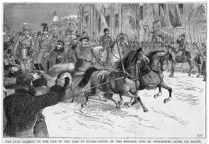 Terrorists: ALEXANDER II SURVIVES
