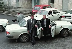 Lebed: Alexander Lebed arrives for gubernatorial election