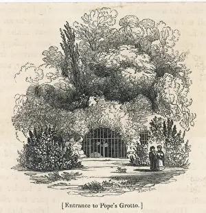 Twickenham: ALEXANDER POPE/GROTTO