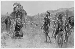 Defeating: ALEXANDER AND PORUS