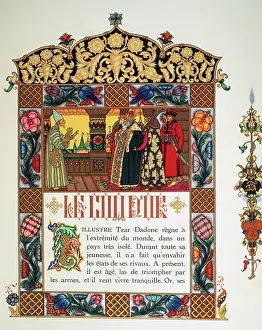 1834: Alexander Pushkin (1799 ' 1837). Russian author. The Tale o