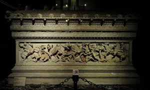 Persia: Alexander Sarcophagus. 4th century BC. From Royal Necropolis