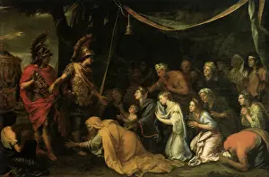 Kneels: Alexander Shows Mercy