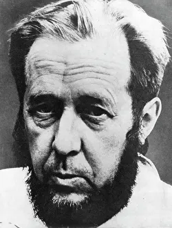 Solzhenitsyn: Alexander Solzhenitsyn, exiled Russian writer