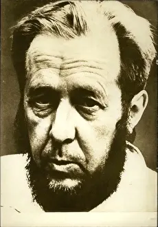 Solzhenitsyn: Alexander Solzhenitsyn, Russian writer, deported