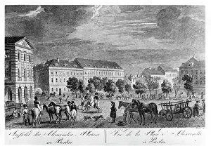 Alexanderplatz: Alexanderplatz in the 18th century