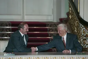 Charter: Alexandr Lukashenko visits Russia