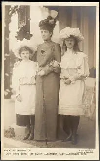 Duff: Alexandra of Denmark with Granddaughters