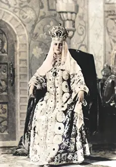 Alexander Meledin: Alexandra Feodorovna in Traditional Costume