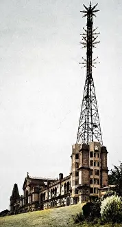 Alternate: Alexandra Palace, the home of the B.B.C. The large transmitt