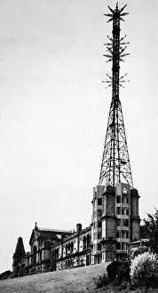 Alternate: Alexandra Palace, the home of the B.B.C. The large transmitt