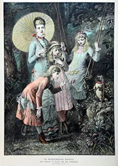 Sandringham: Alexandra, Princess of Wales, and her three daughters