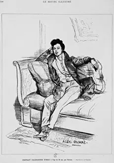 Deveria: Alexandre Dumas