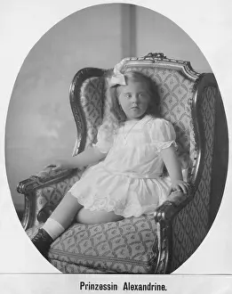 Alexandrine: Alexandrine of Prussia, around 1920