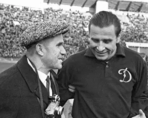 Yashin: Alexei Khomich and Lev Yashin, 1970
