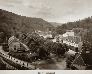 Harz: Alexisbad in the Harz Mountains, 1899