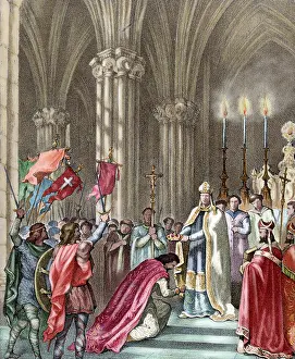 Kneel: Alfonso VII (1105-1157), called the Emperor