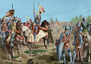 Kingdoms: Alfonso VIII celebrating victory