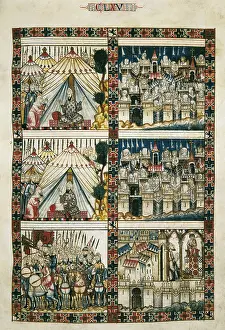 Ogival: Alfonso X, called The Wise (1221-1284). Cantigas