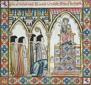 Denying: Alfonso X, called The Wise (1221-1284). Cantigas